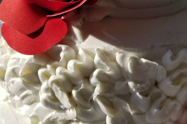 Floral cake details