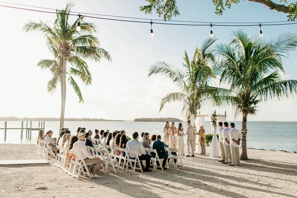 Beach wedding