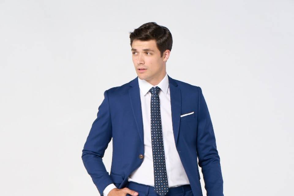 Medium Blue Suit