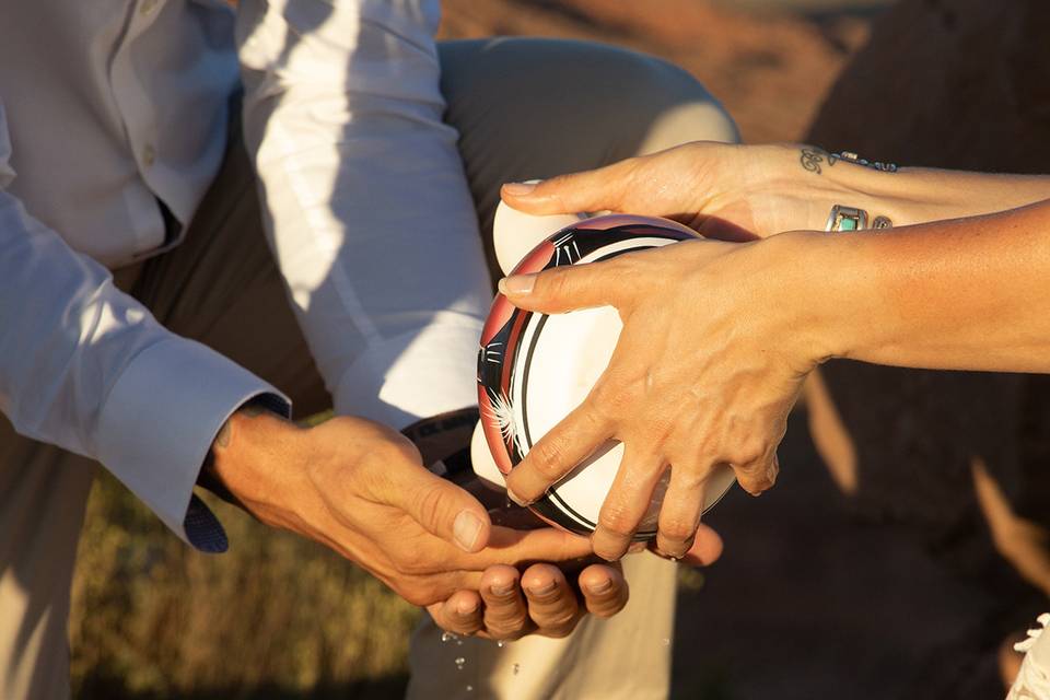 Navajo wedding vase ceremony