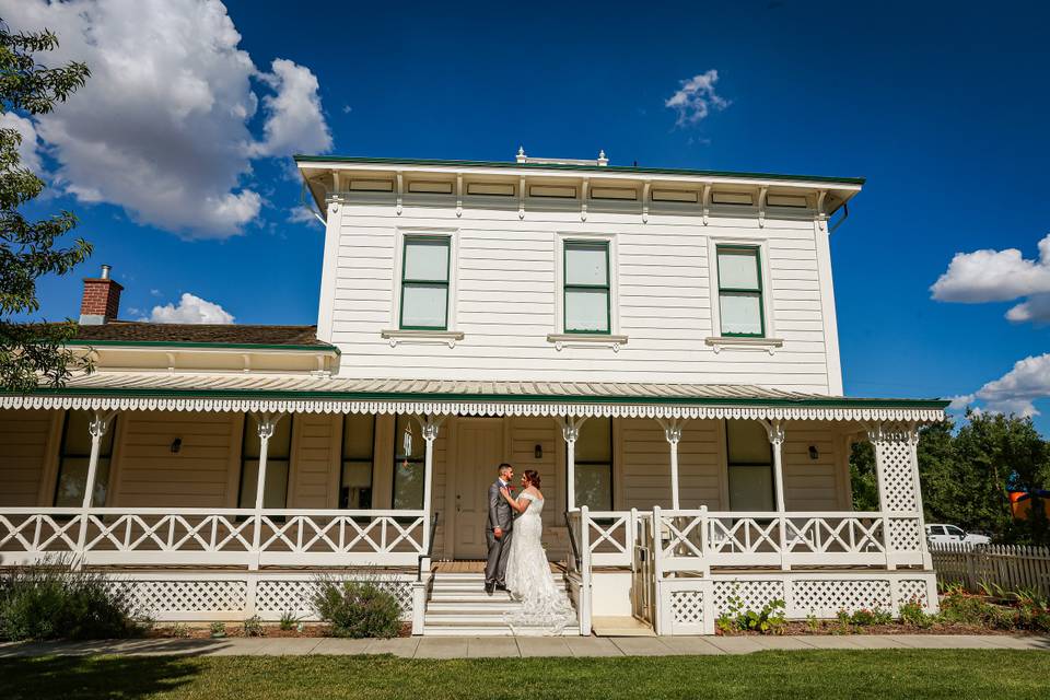 McFarland Ranch House Back Por