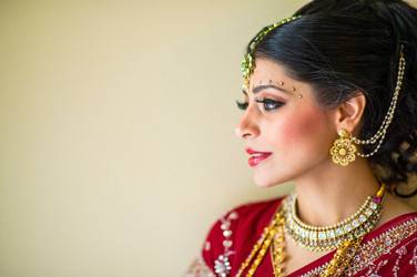 Wedding-day look