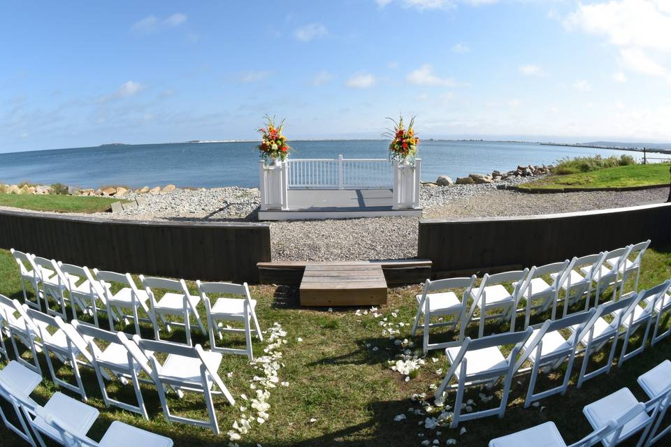 Waterfront ceremony