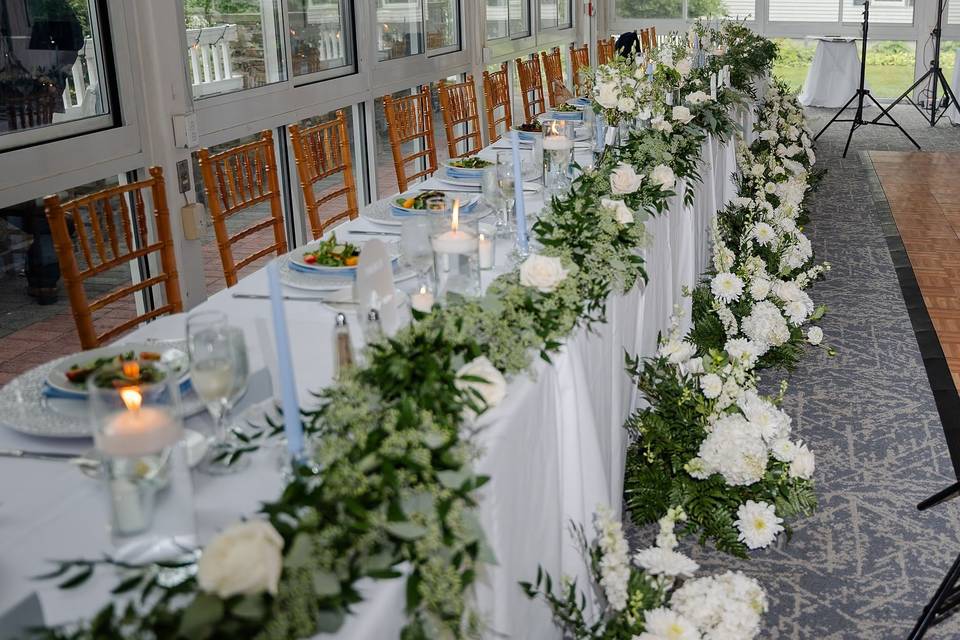 Head table decor
