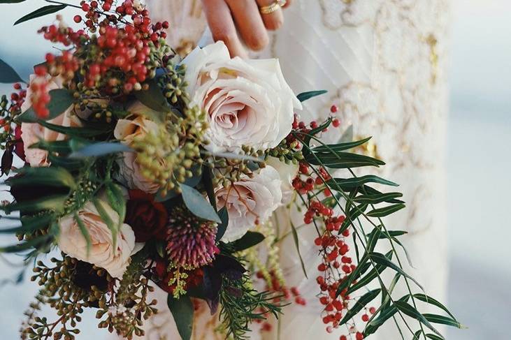 A touch of love in flowers