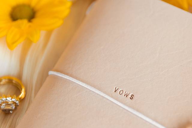 Customized Vow Books