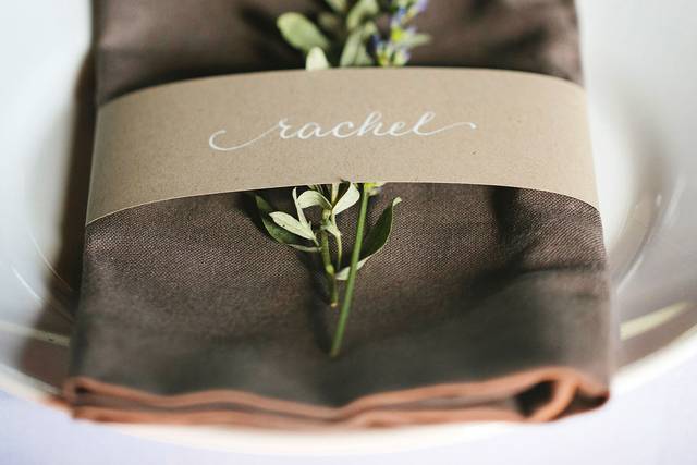 Placecards and escort cards