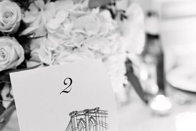 Custom illustrations for table cards