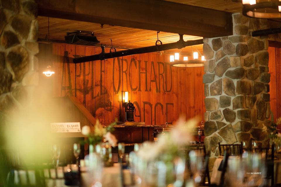 Rustic details in the Lodge