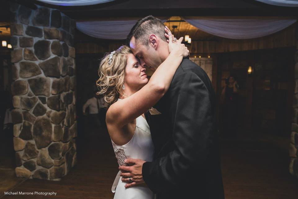 Couple on the dance floor