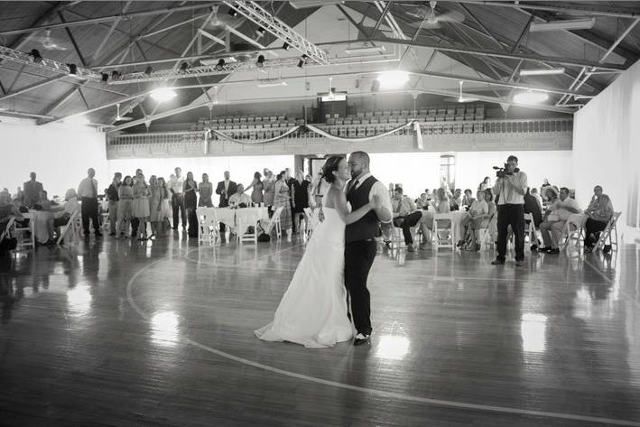 Couple dancing