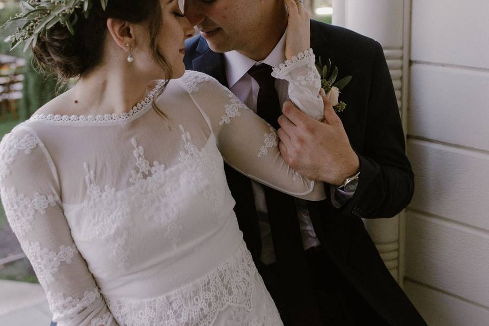 Bride & Groom Close-Up