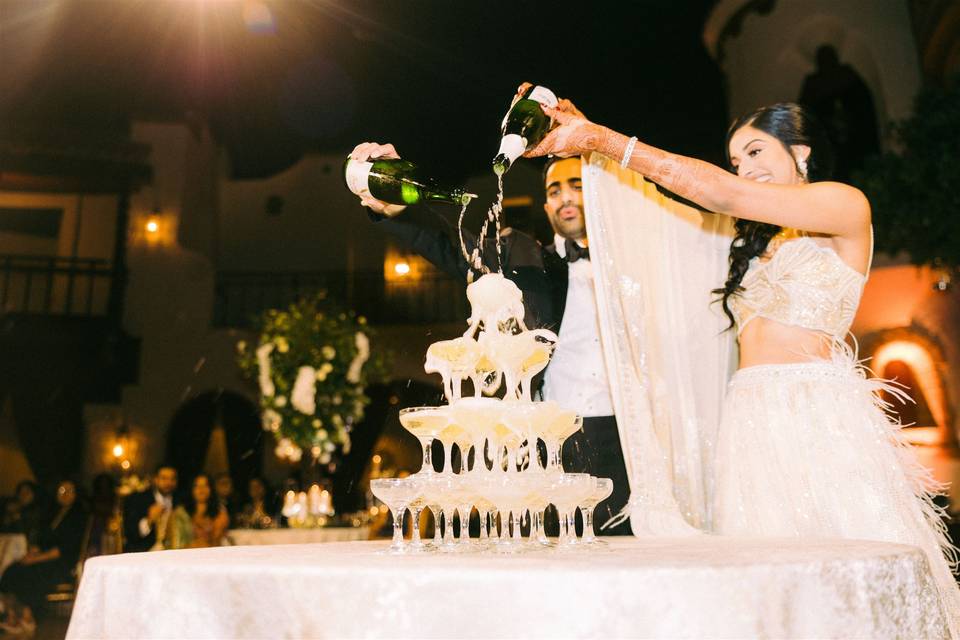 Champagne Tower