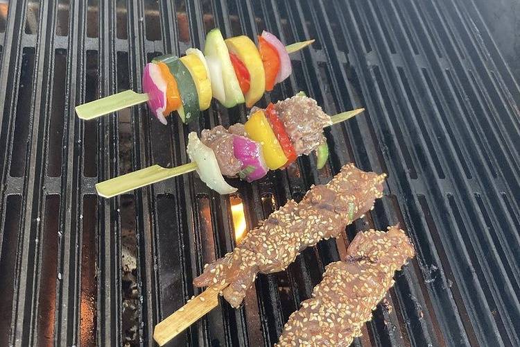 Bison Skewers