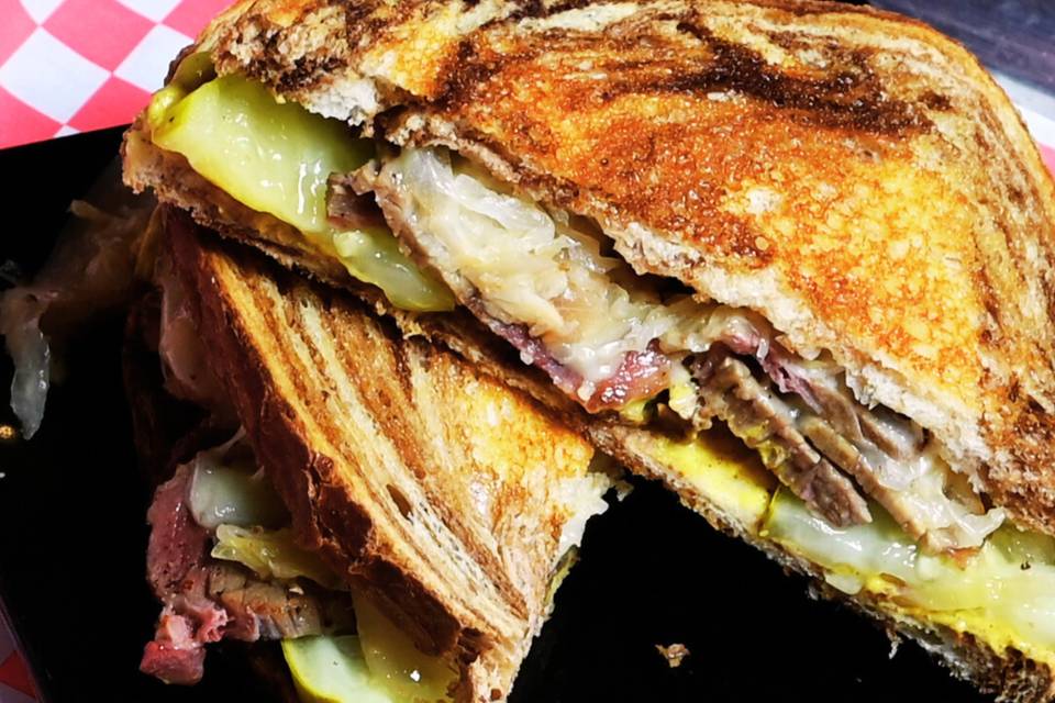 Bison Pastrami on Rye