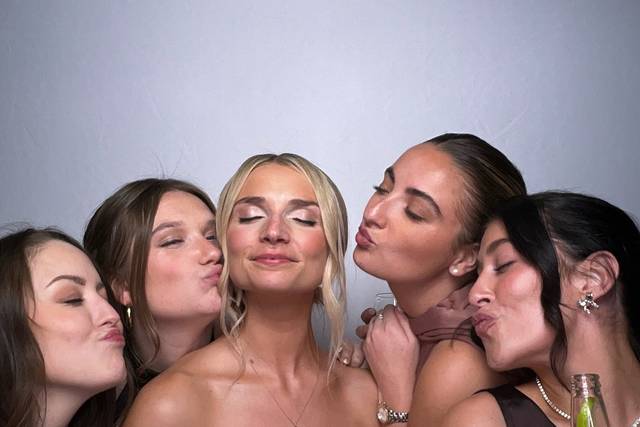 They are all glowing