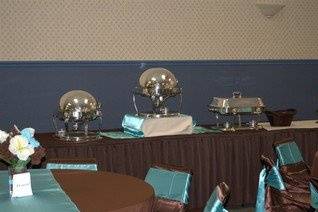 Center Of Attention Creations  also offers professional buffet servers to serve your meal at your next event