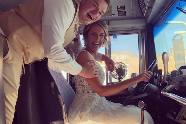 The newlyweds