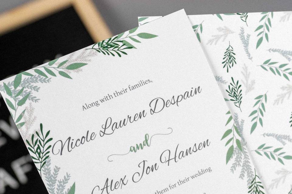 Persnickety Prints  Persnickety prints, Wedding invitations