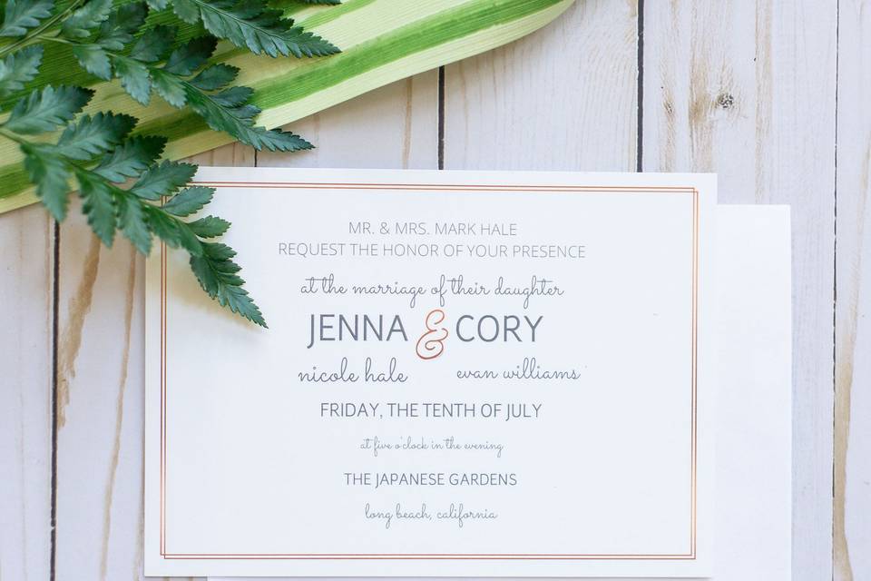 Persnickety Prints  Persnickety prints, Wedding invitations