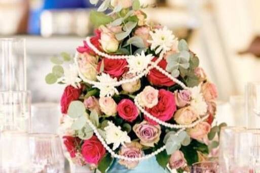 Bejeweled florals