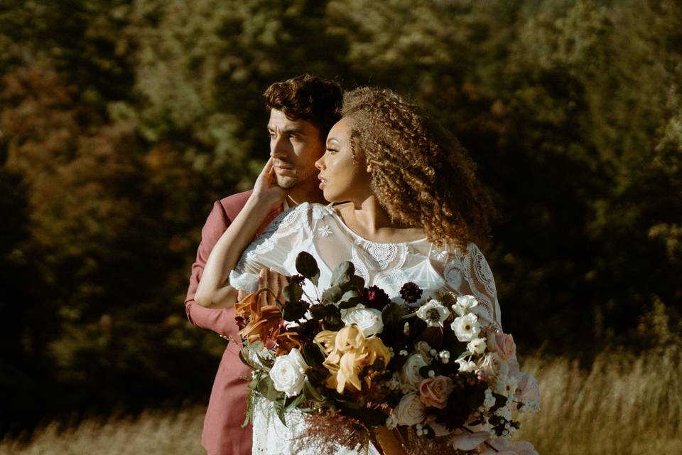 K&A Elopement Portrait