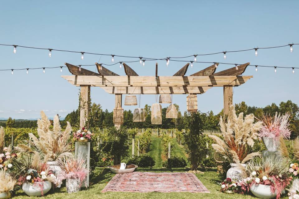 M&R Bohemian Ceremony