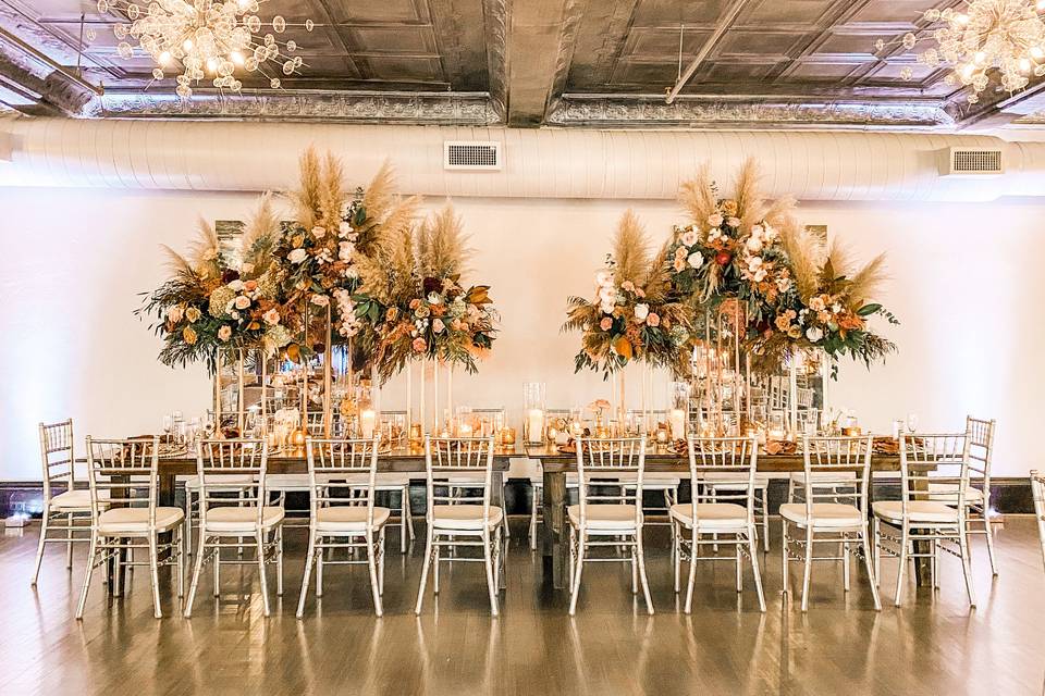 M&R Reception Head Table