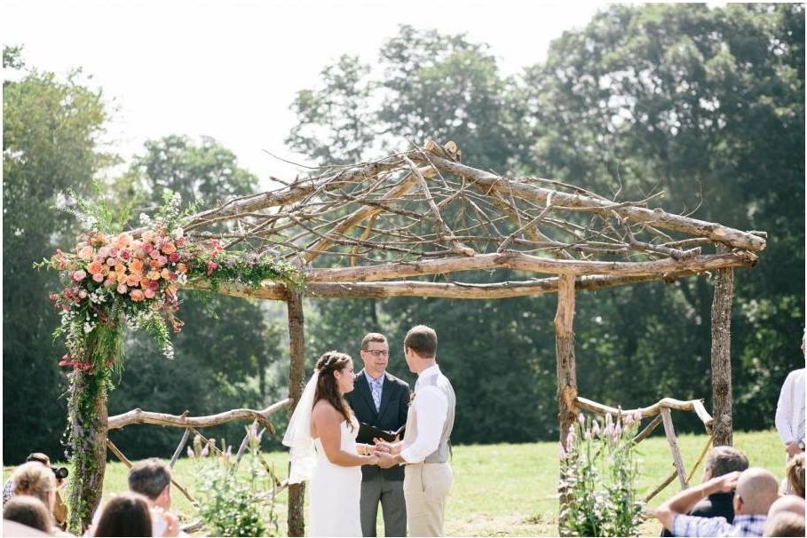 Custom Ceremony Backdrop