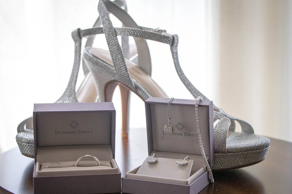 Wedding Shoes & Jewelry