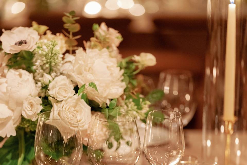 Hand calligraphy place card