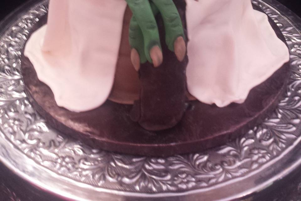 Yoda inspired cake