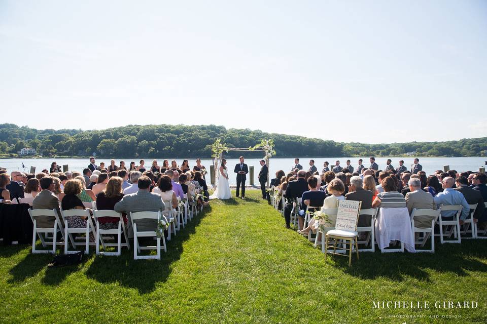 Outdoor wedding