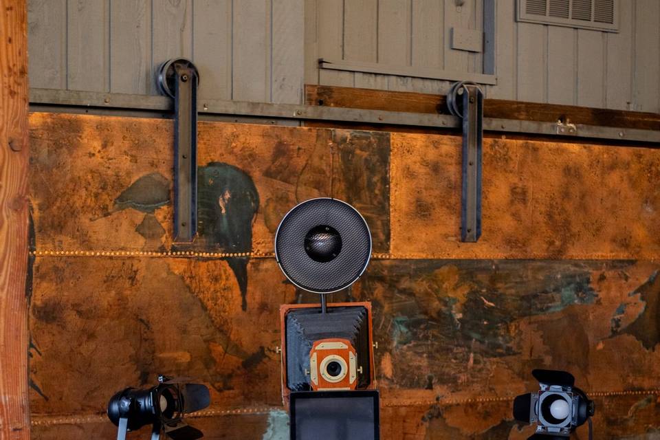 Antique Camera Set Up