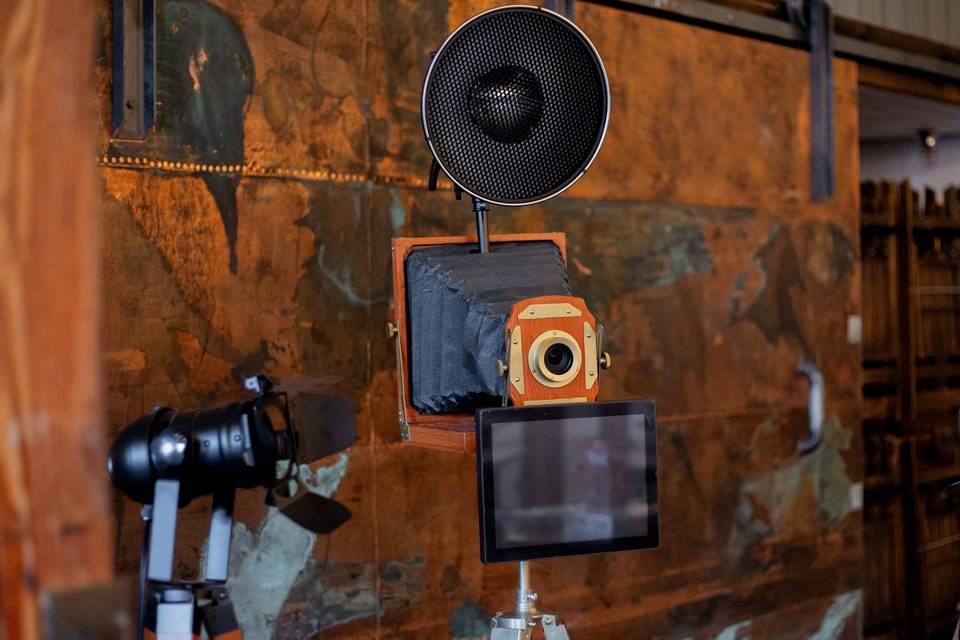 Antique Camera Set Up