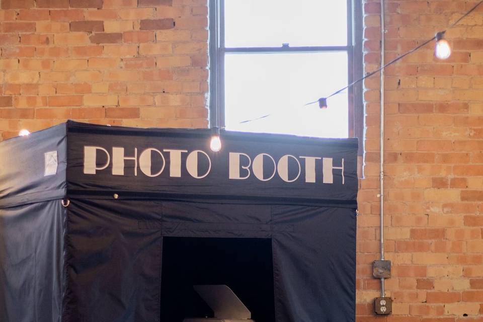 Enclosed Glam Booth