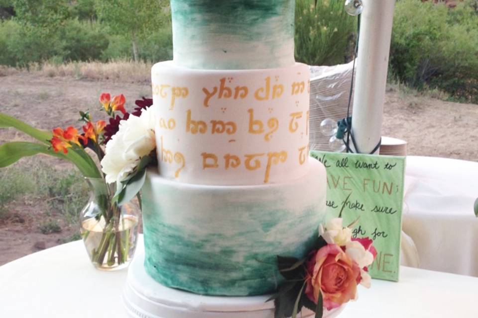 Elvish wedding cake