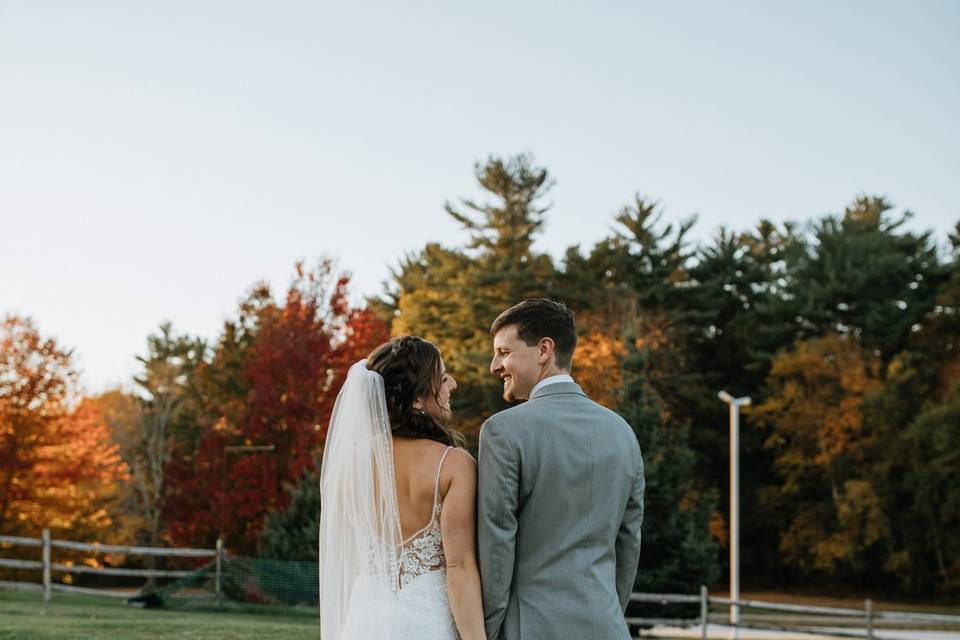 October wedding in NH