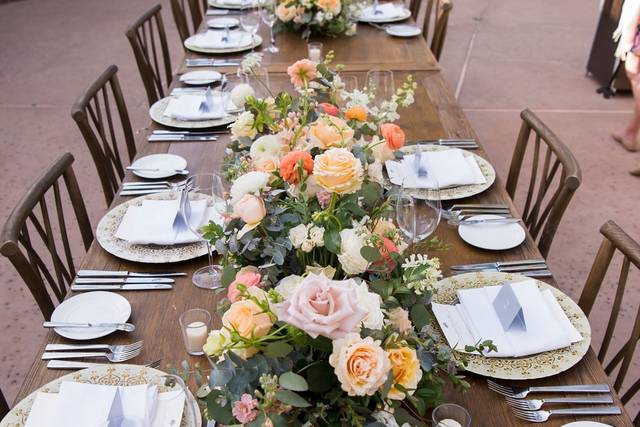 Farm Table Flowers