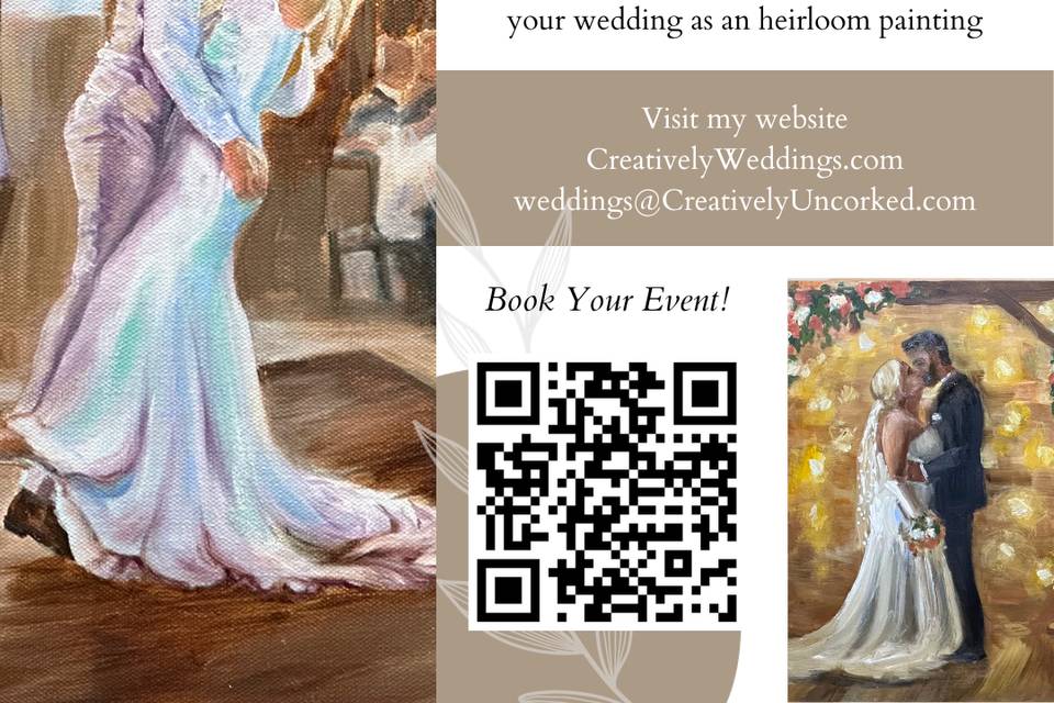 Creatively Weddings - Book Now