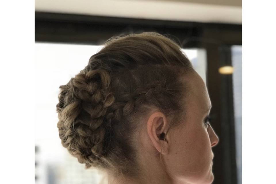 Bridesmaid Hair by Jeanette