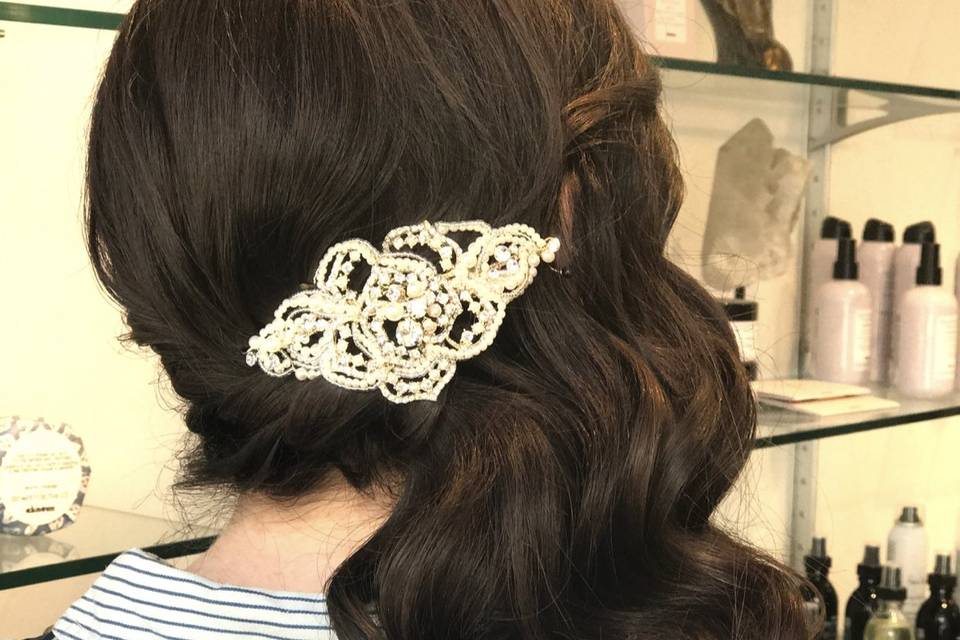 Bridal Hair by Jeanette