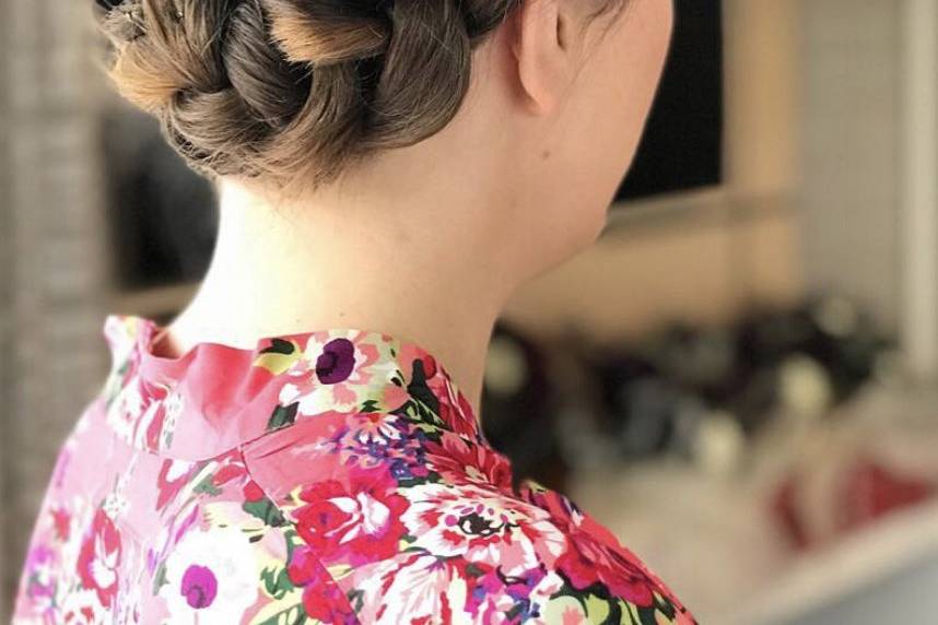 Bridesmaid Hair by Jeanette