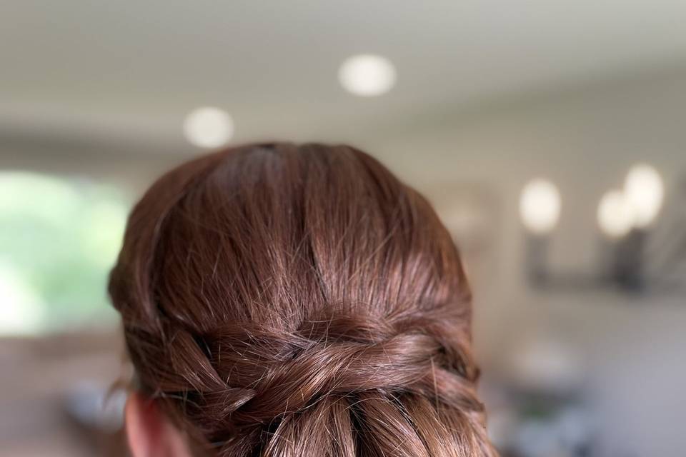 Bridesmaid Hair by Jeanette