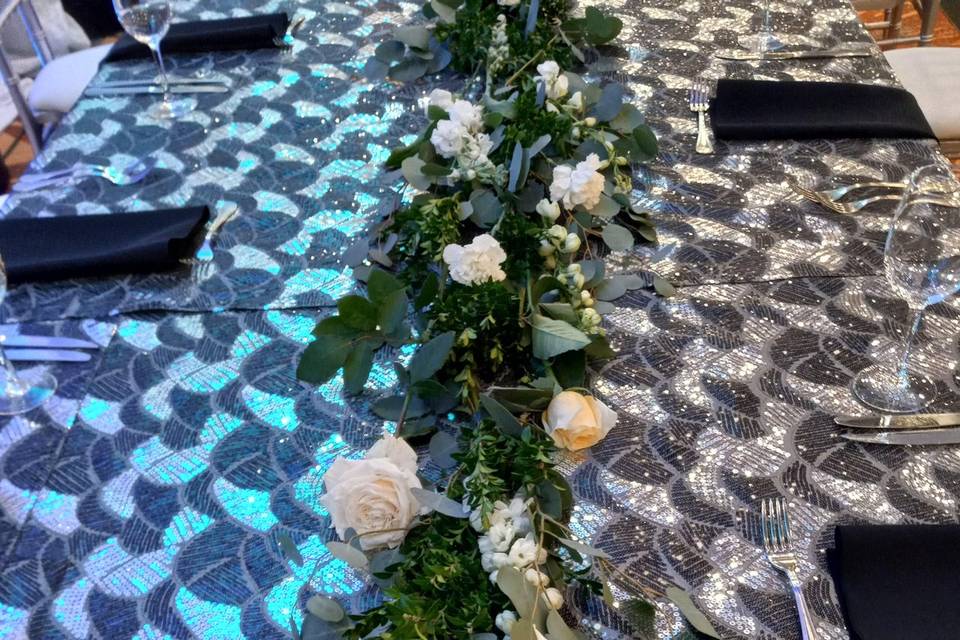 Emily's king table garland