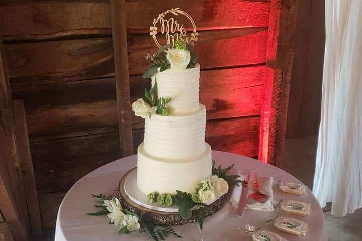 Daniel's wedding cake