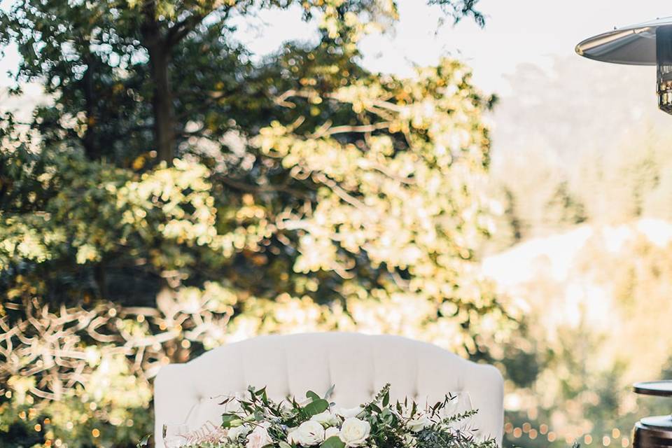 Sweetheart table