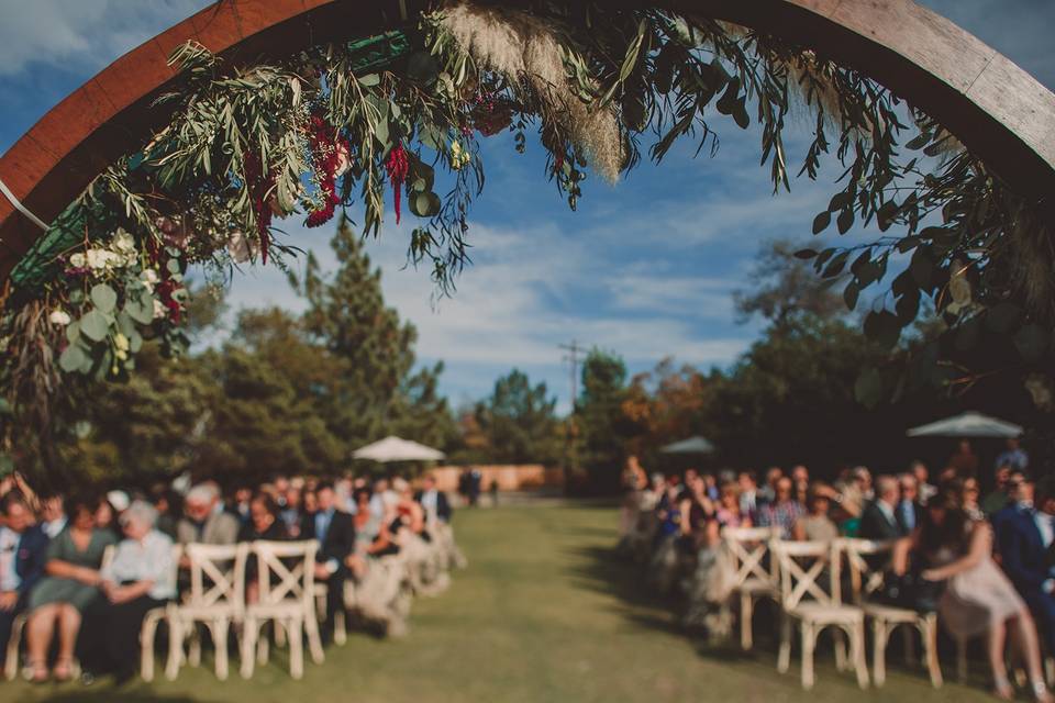 Ceremony arch