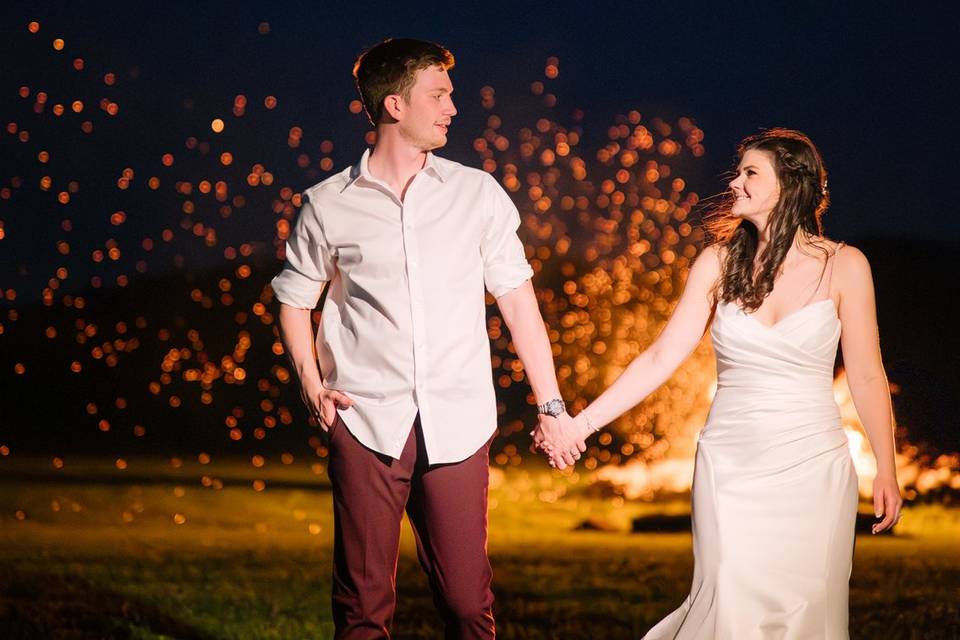 Sunset Ranch PA Wedding