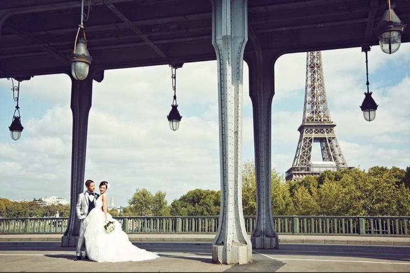 Luxury wedding in Paris